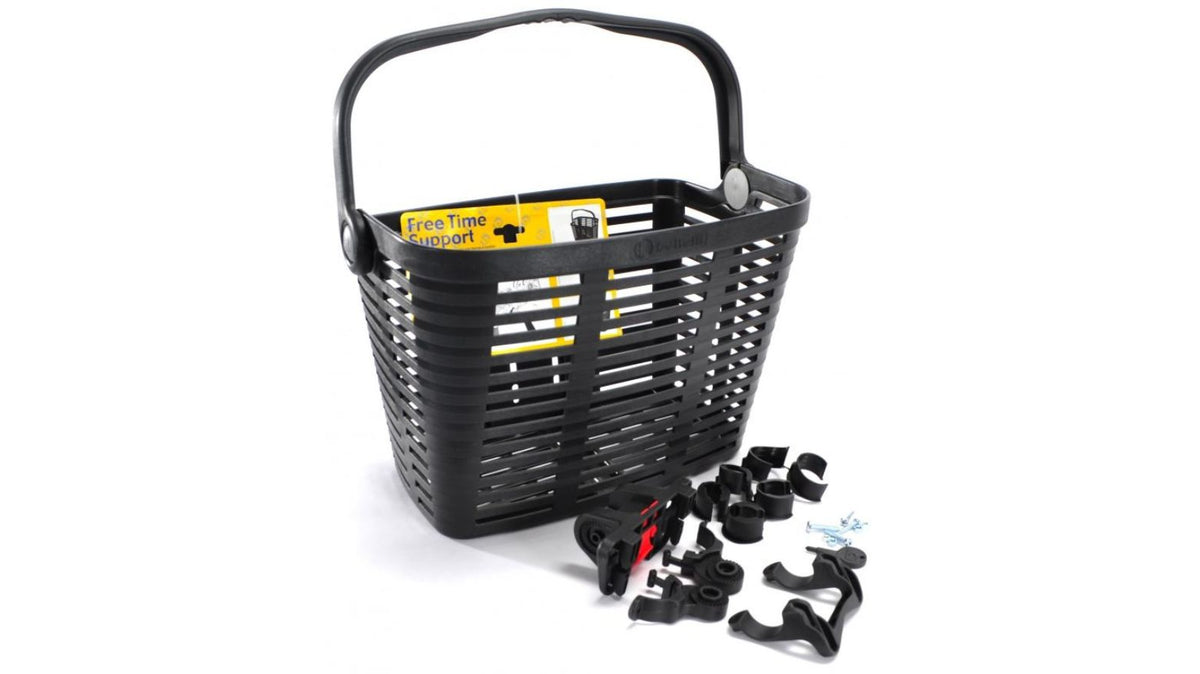 Support Fixe Pour Panier De Vélo Universel - Ajustable Et Robuste, Compatible Vélos Et Scooters électriques